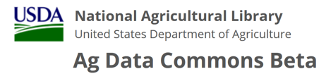 USDA Ag Data commons logog